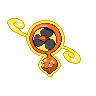 rotom-fan front sprite