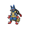 lucario-mega front sprite
