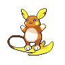 raichu-alola front sprite