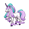 rapidash-galar front sprite