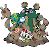 garbodor-gmax front sprite