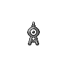 unown front sprite