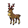 sawsbuck front sprite