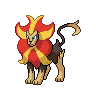pyroar-male front sprite