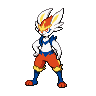 cinderace front sprite