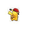 pikachu-unova-cap back sprite