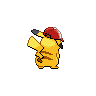pikachu-partner-cap back sprite