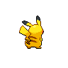 pikachu-starter back sprite