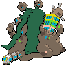 garbodor-gmax back sprite