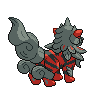 arcanine-hisui back sprite