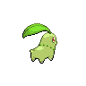 chikorita back sprite