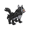 mightyena back sprite