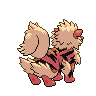 arcanine back sprite