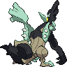kyurem-black back sprite