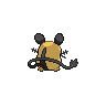 dedenne back sprite