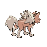 lycanroc-midday back sprite