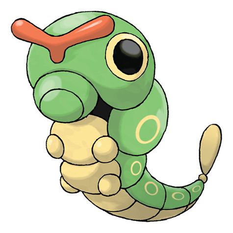 caterpie official artwork sprite