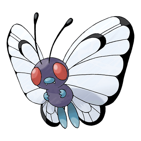 butterfree official artwork sprite