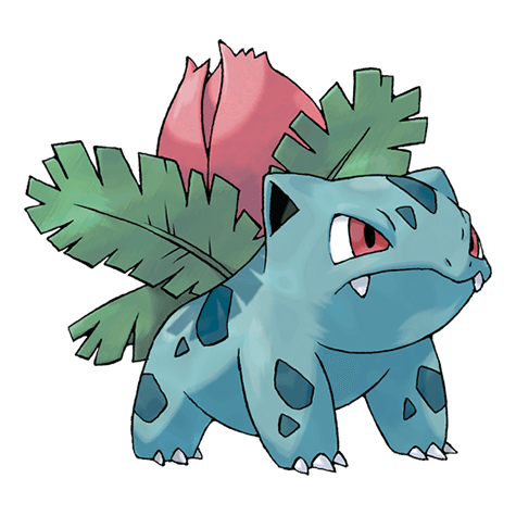 ivysaur official artwork sprite